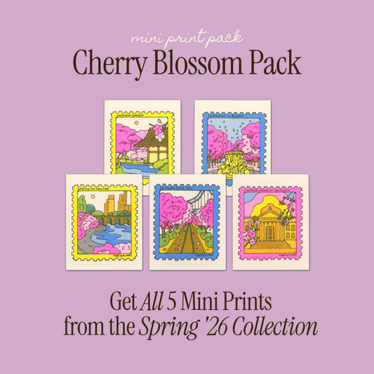 Spring Cherry Blossom Mini Print Pack 🌸 Ships 8/24