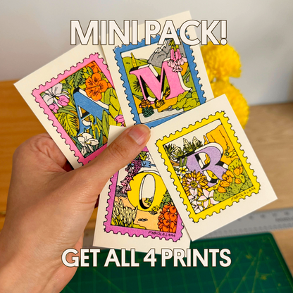 Mini Print Mystery Pack: AMOR Collab with PMA 💗