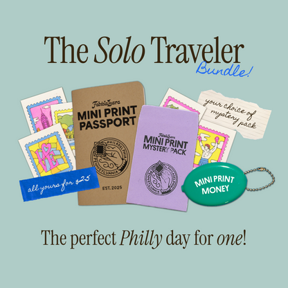 Solo Traveler Mini Print Bundle for 1